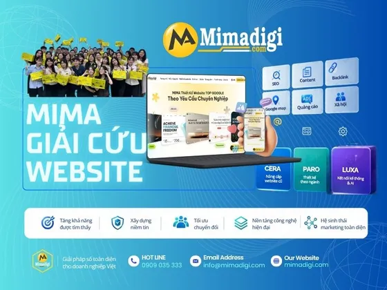 MIMA GIẢI CỨU WEBSITE