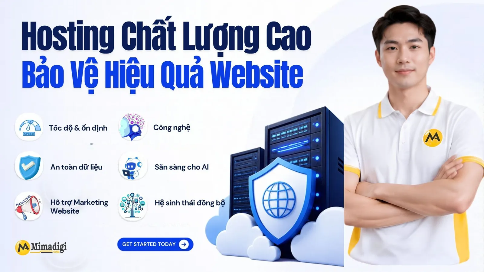 MIMA cung cấp Hosting SEO chất lượng cao giúp website vận hành ổn định