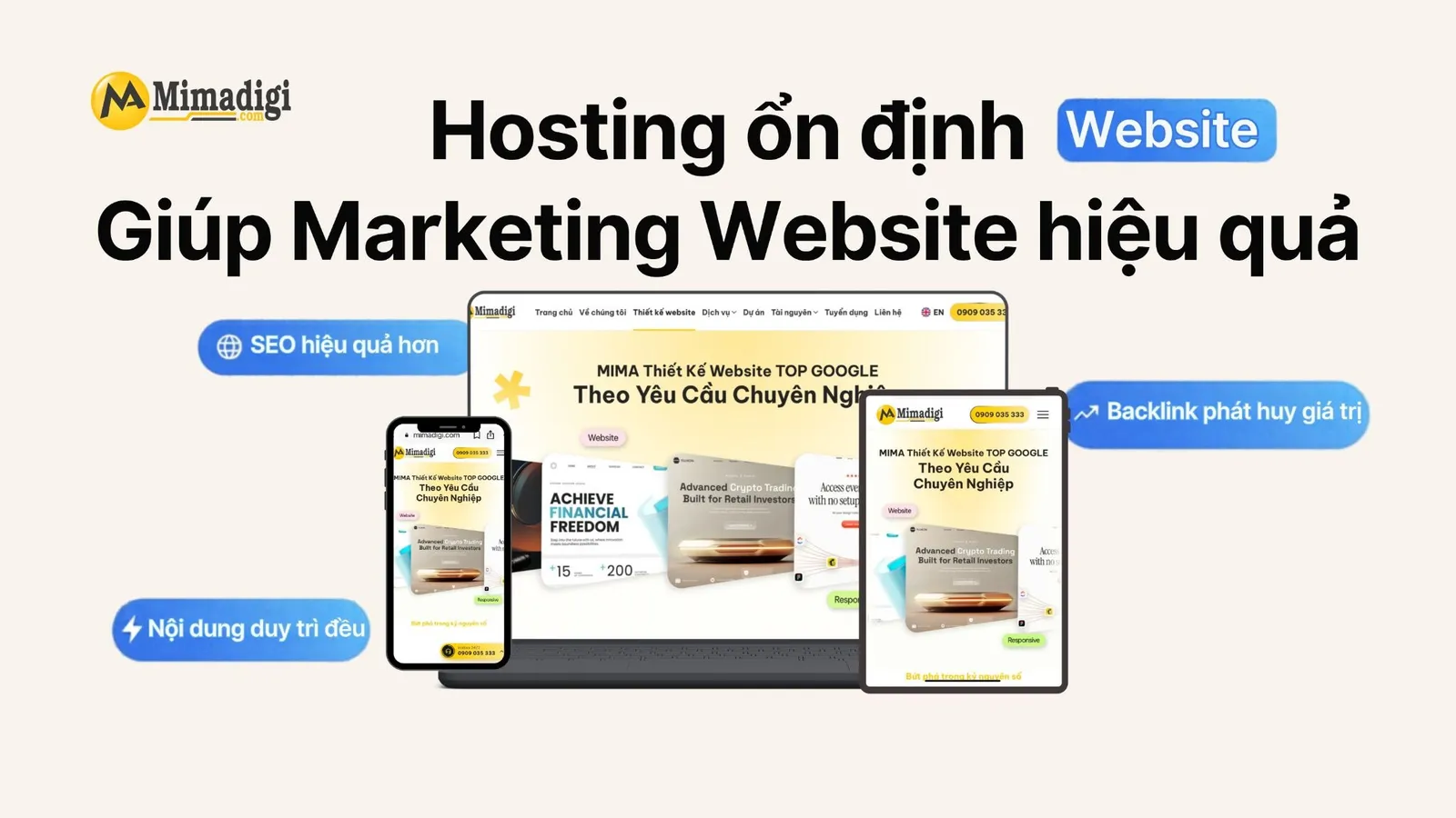 Hosting SEO ổn định hỗ trợ tối ưu website, duy trì nội dung chuẩn SEO và backlink.