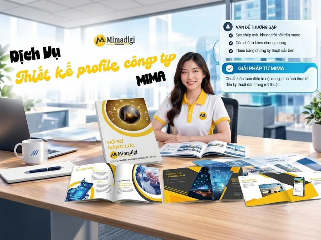 Dịch Vụ Thiết Kế Profile Công Ty Chuyên Nghiệp Tại MIMA