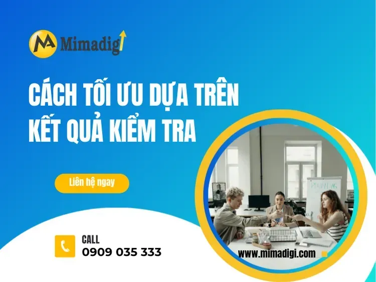 Cách tối ưu dựa trên kết quả kiểm tra tại mima