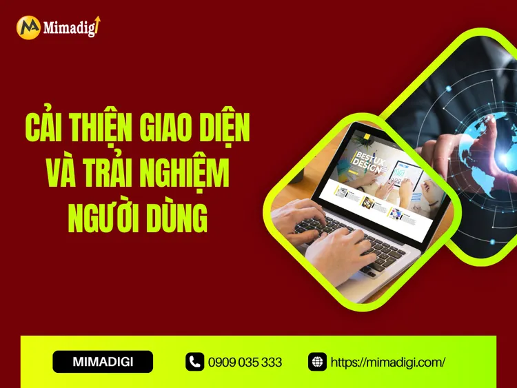 Cải Thiện Giao Diện và Trải Nghiệm Người Dùng tại MIMA