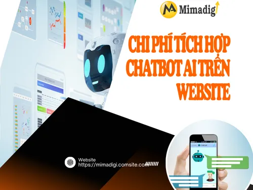 Thiết kế website tích hợp chatbot AI của mimadigi