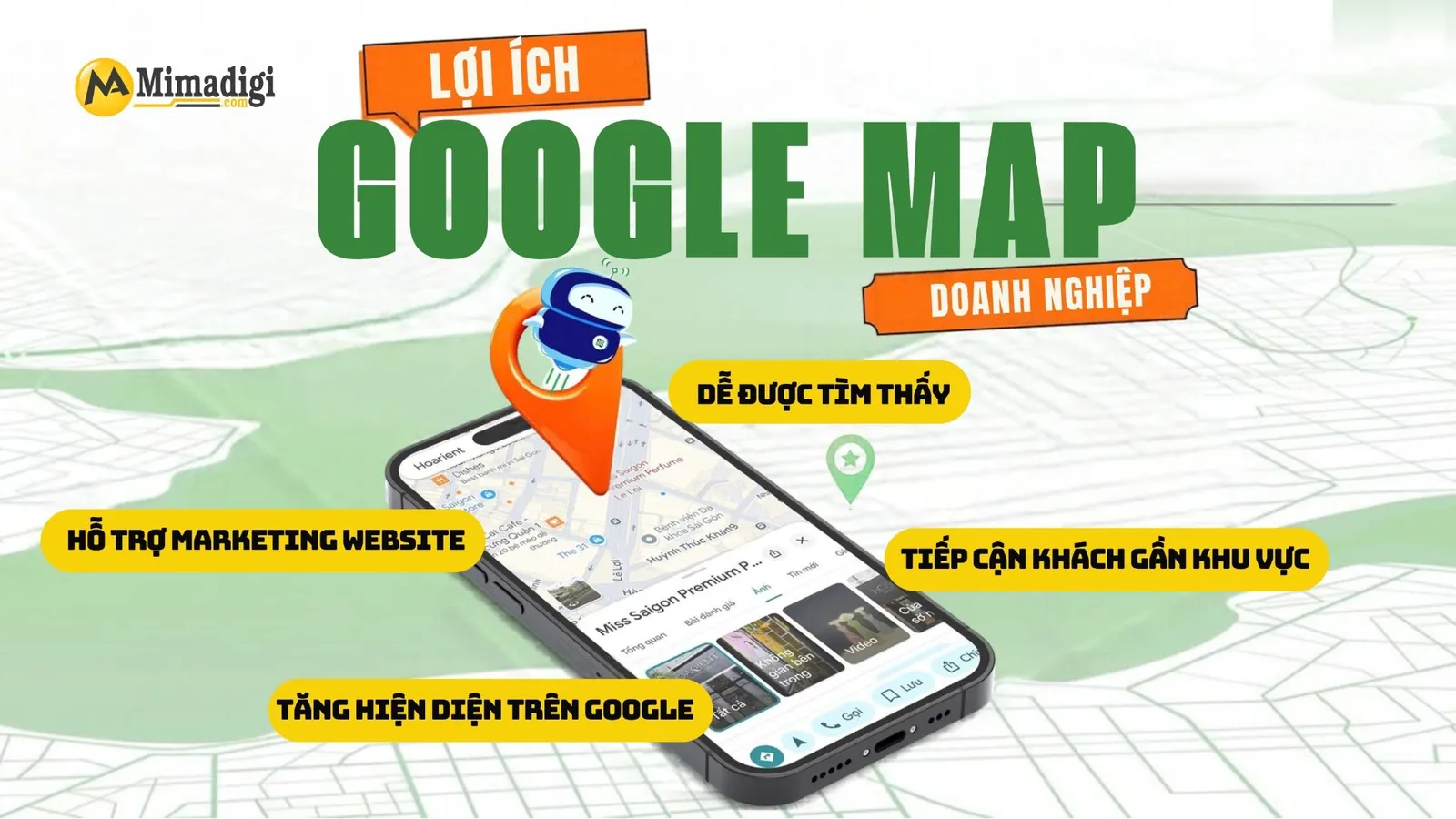 Lợi ích Google Maps trong việc tăng khả năng tiếp cận khách hàng địa phương