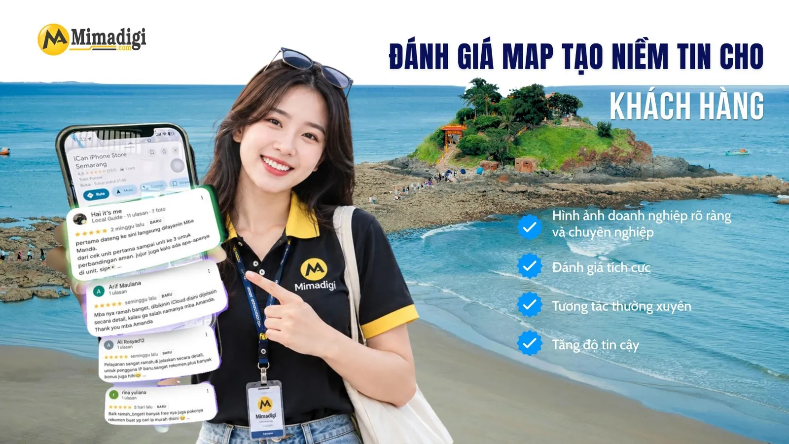 Đánh giá khách hàng trên Google Maps góp phần xây dựng niềm tin doanh nghiệp