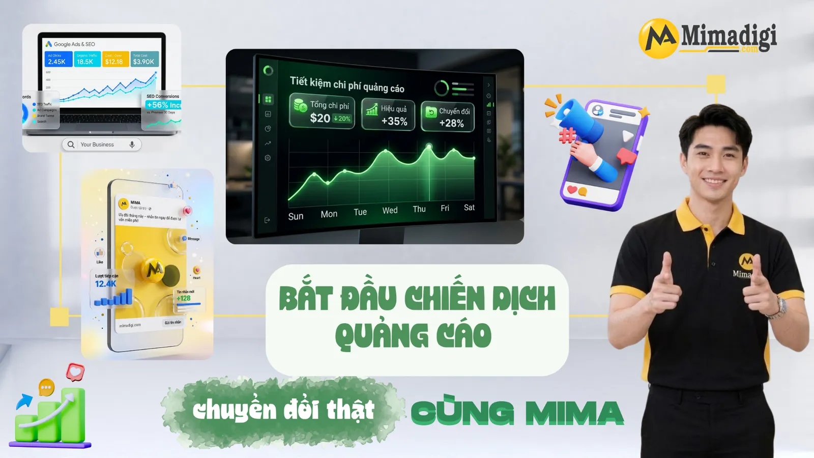 Đồng hành cùng MIMA đưa sản phẩm và dịch vụ tiếp cận đúng người để bứt phá doanh số
