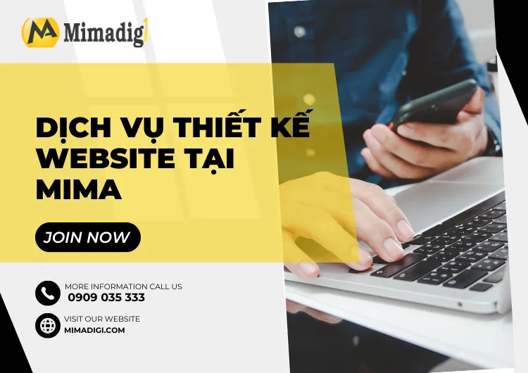 Thiết kế website công ty có đắt không? tại Mima