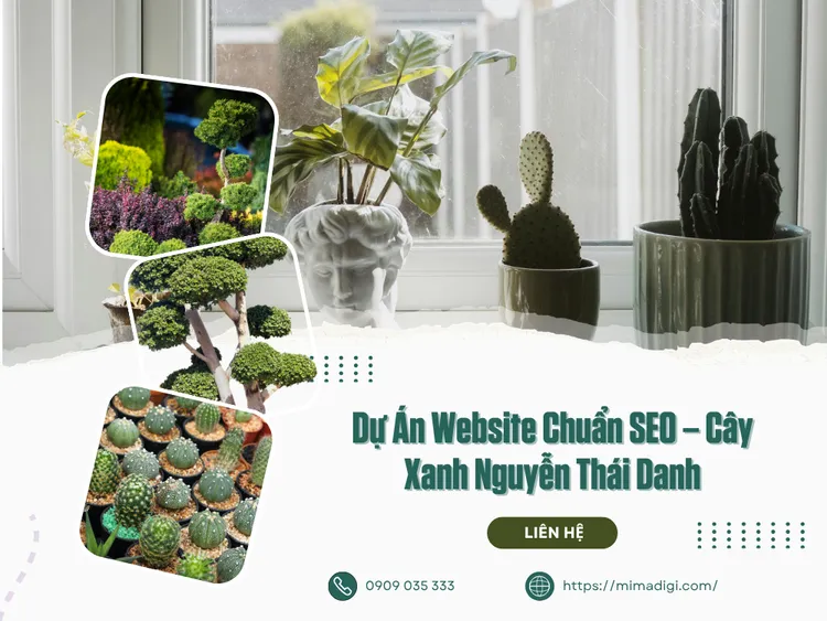 SEO-Optimized Website Project – Nguyen Thai Danh Greenery