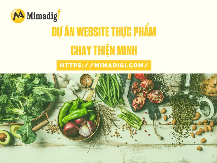 Dự Án Website Thực Phẩm Chay Thiện Minh