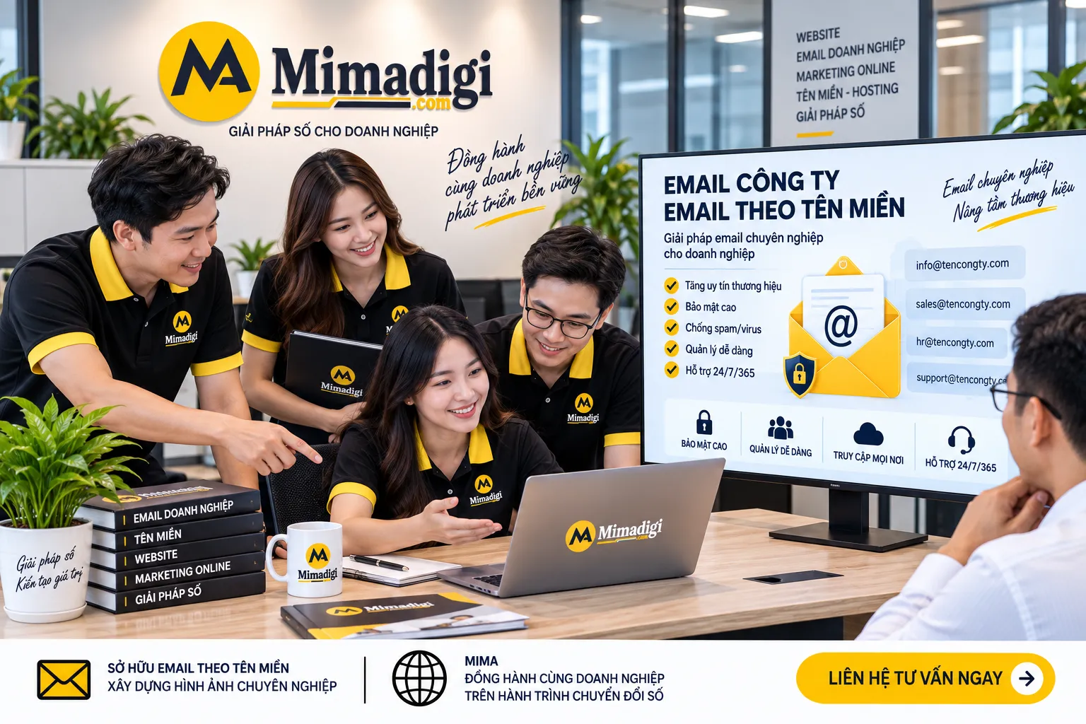Email tên miền công ty