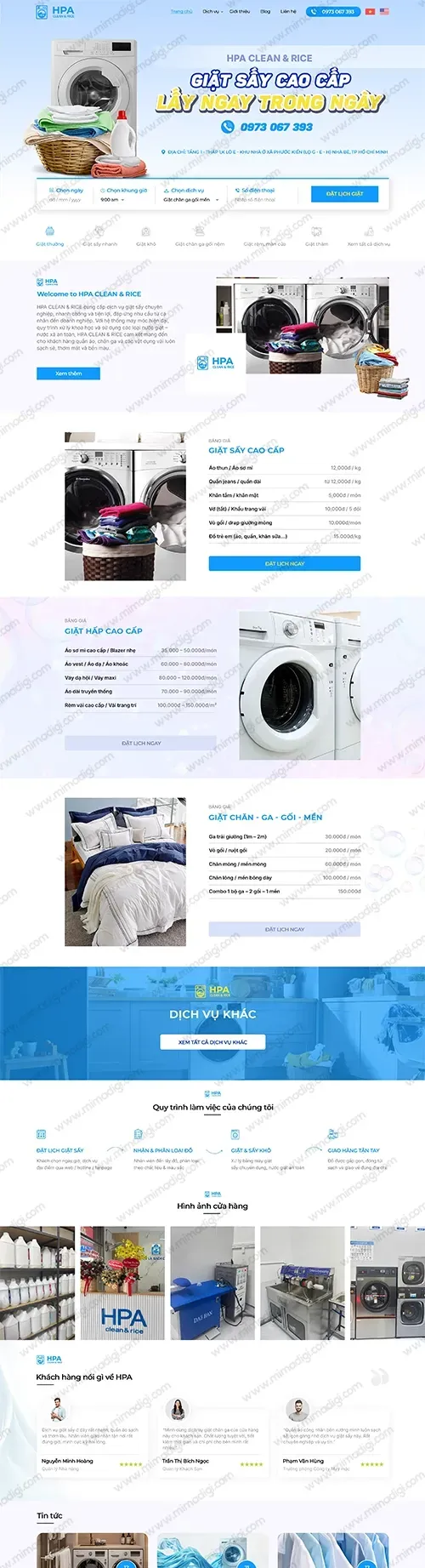 Giặt Sấy HPA