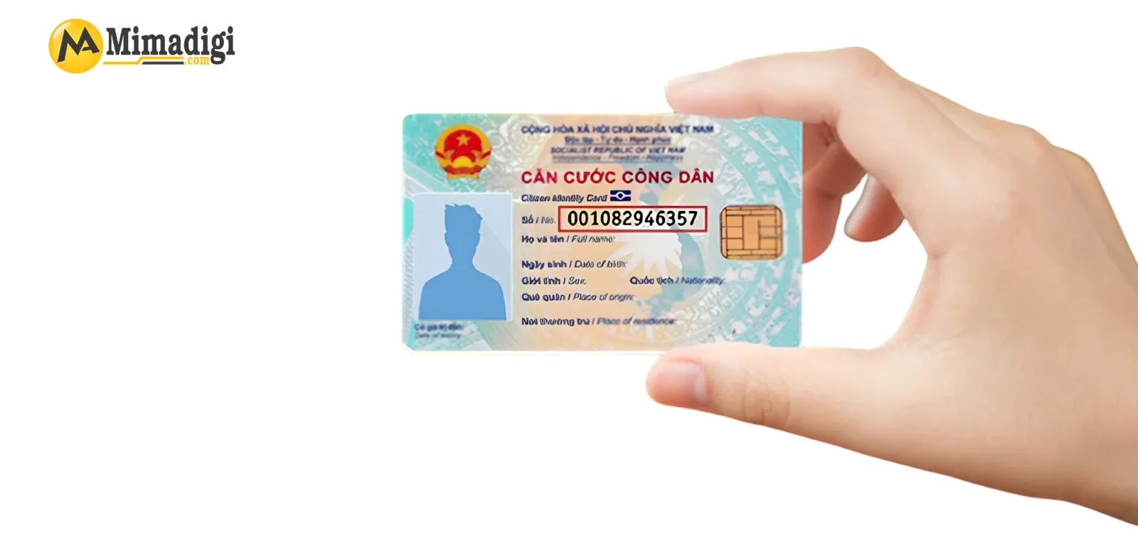 Chụp ảnh căn cước công dân
