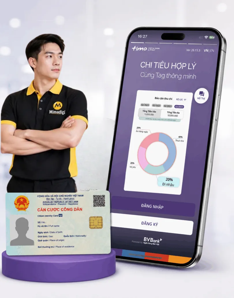 Cần chuẩn bị gì trước khi đăng ký thẻ Visa Timo Online