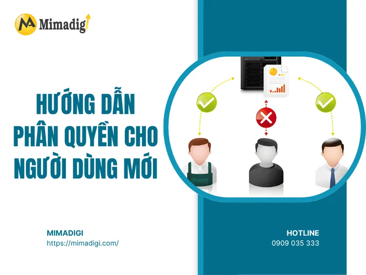 Hướng Dẫn Phân Quyền Cho Người Dùng Mới tại MIMA