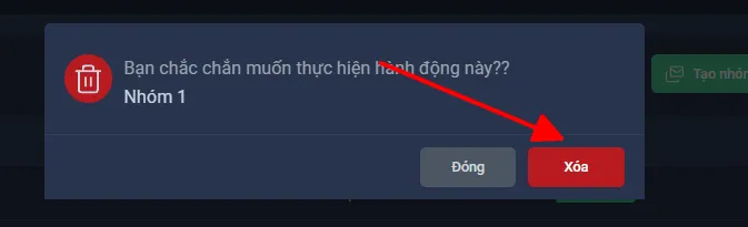Hướng dẫn quản lý nhóm thư trên trang quản trị OneMail