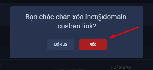 Hướng dẫn quản lý tài khoản trên trang quản trị OneMail