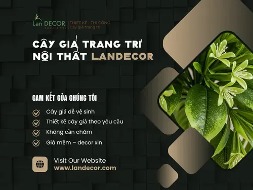 LanDecor – The Art of Interior Decoration Combining Perfect Greenery