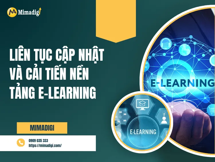 Liên tục cập nhật và cải tiến nền tảng e-learning tại MIMA