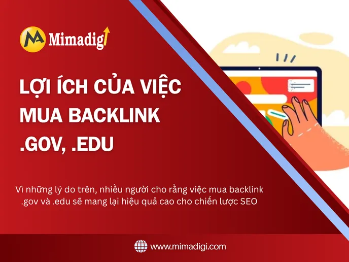 Lợi Ích Của Việc Mua Backlink .gov, .edu tại mima