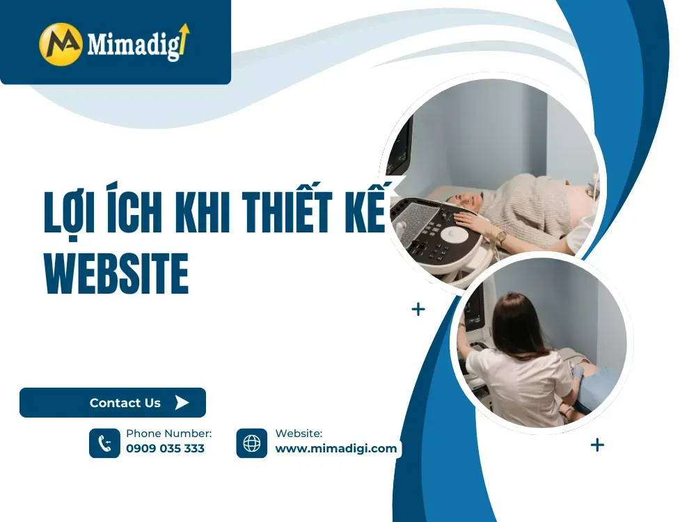 Lợi ích khi thiết kế website phòng khám sản phụ khoa tại MIMA 