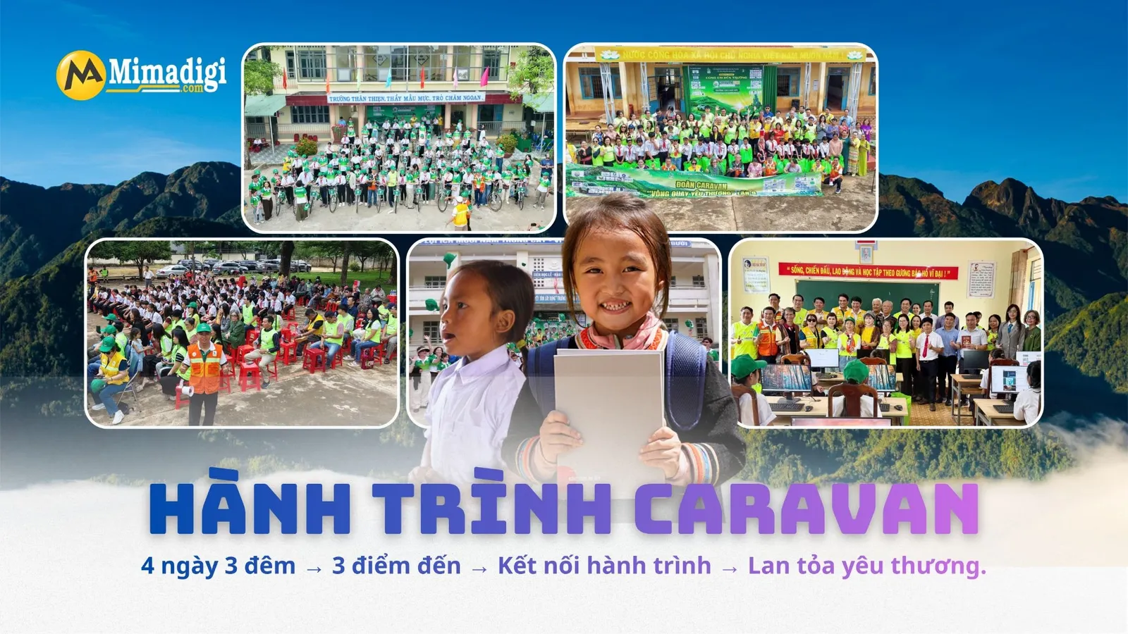 Hành trình Caravan Vòng Quay Yêu Thương 2026 từ TP.HCM qua Tuy Hòa và Buôn Ma Thuột