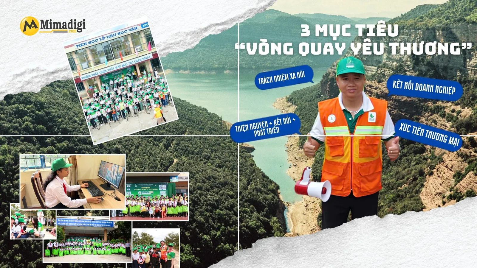Caravan 2026 kết hợp hoạt động thiện nguyện, kết nối doanh nhân và xúc tiến thương mại