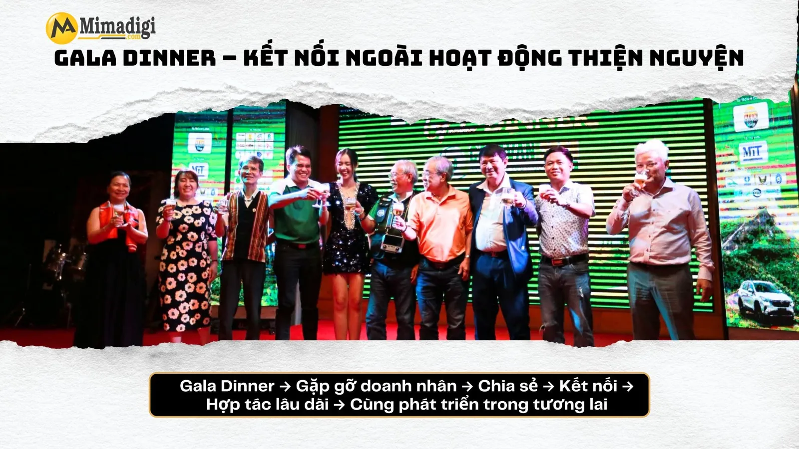 Gala Dinner Caravan 2026 kết nối doanh nhân, doanh nghiệp và các nhà tài trợ