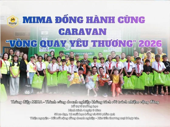 MIMA Đồng Hành Cùng Caravan Vòng Quay Yêu Thương 2026