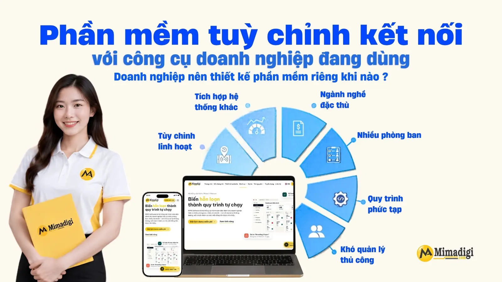 Phần mềm nội bộ tùy chỉnh quy trình, nhập dữ liệu Excel và hỗ trợ doanh nghiệp nhiều phòng ban