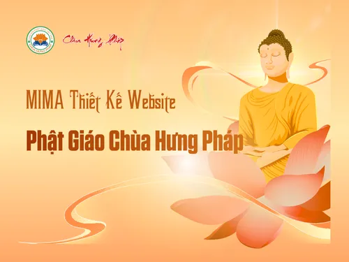 MIMA Designs Buddhist Website for Hung Phap Pagoda