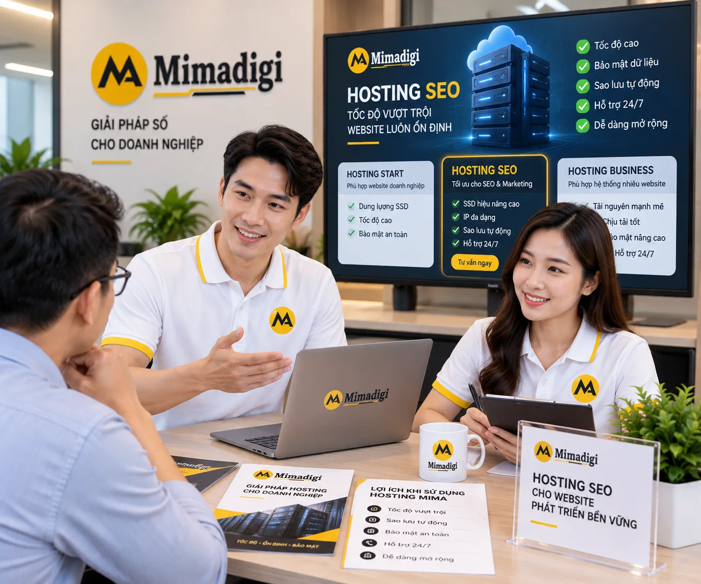 MIMA tư vấn hosting seo