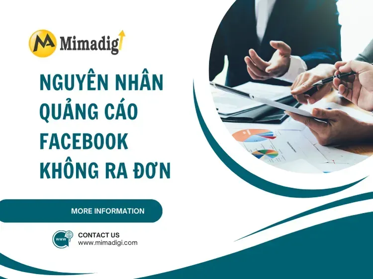 Nguyên nhân quảng cáo Facebook không ra đơn tại mima