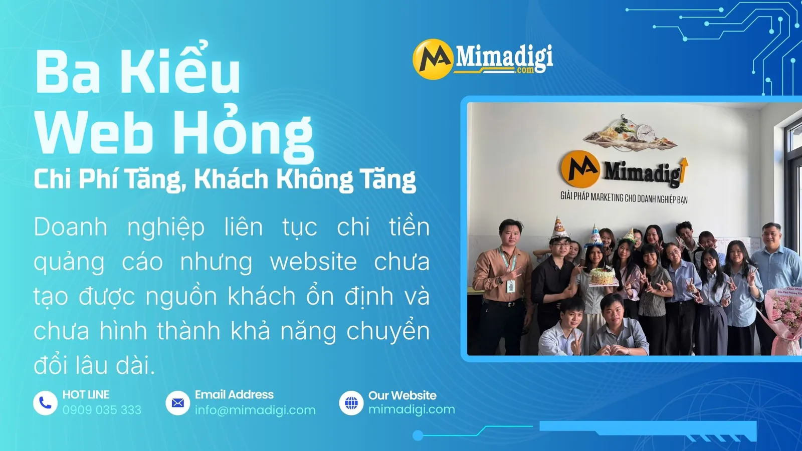 MIMA cung cấp giải pháp Marketing, AI và kênh xã hội cho doanh nghiệp