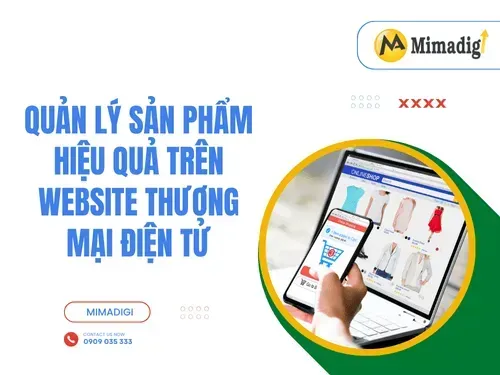 Effective Product Management on E-commerce Websites