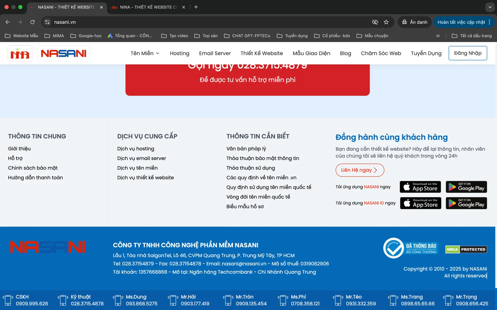 Review Công Ty TNHH Công Nghệ Phần Mềm NASANI – Kế Thừa NINA