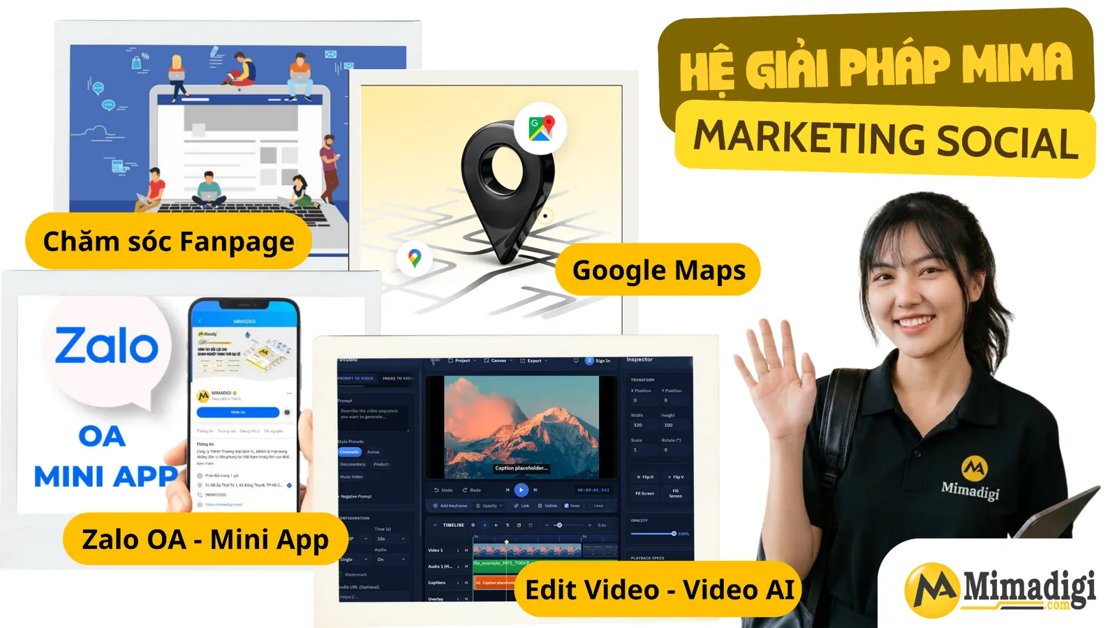 Giải pháp Marketing Social tại MIMA
