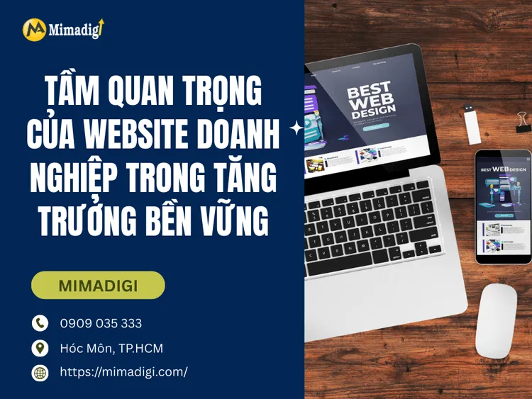 Tầm Quan Trọng của Website Doanh Nghiệp trong Tăng Trưởng Bền Vững tại MIMA