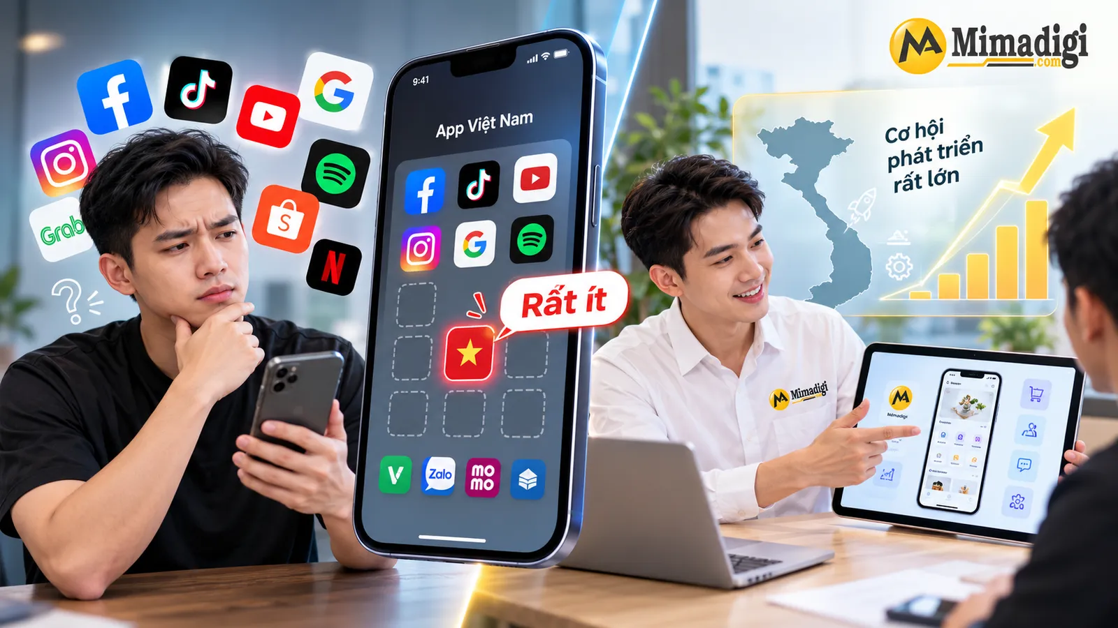 Thị trường Việt Nam chưa phát triển APP