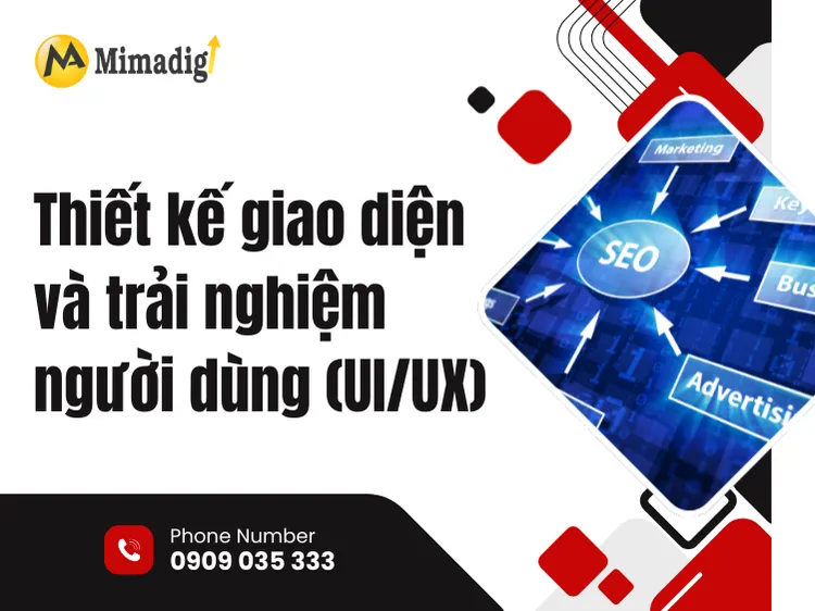 Thiết kế giao diện và trải nghiệm người dùng (UI/UX) tại mima