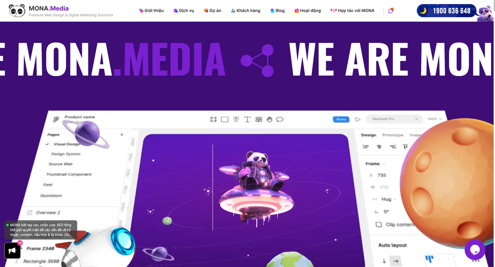 Thiết kế website trọn gói uy tín