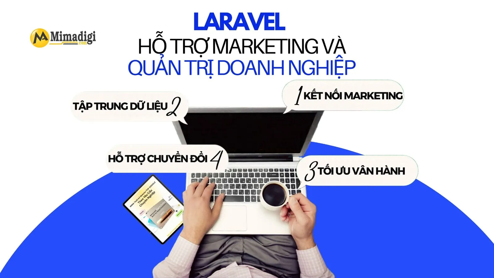 Hệ thống Laravel hỗ trợ marketing và tối ưu vận hành doanh nghiệp