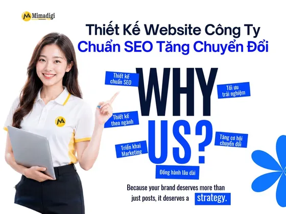 Thiết Kế Website Công Ty Chuẩn SEO Tăng Chuyển Đổi