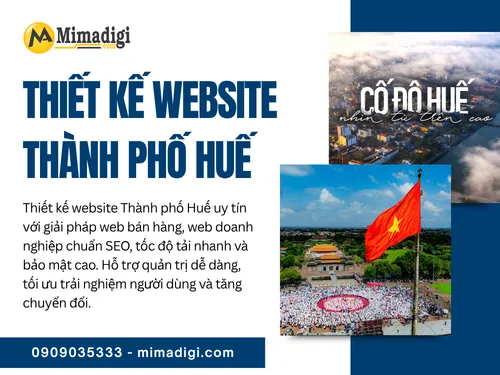 Thiết kế website Thành phố Huế