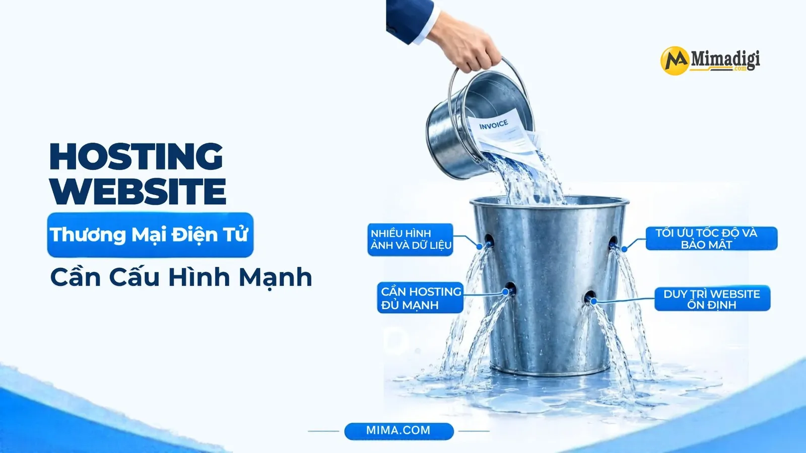 Hosting SEO hỗ trợ tốc độ tải trang, lưu trữ dữ liệu và vận hành website bán hàng