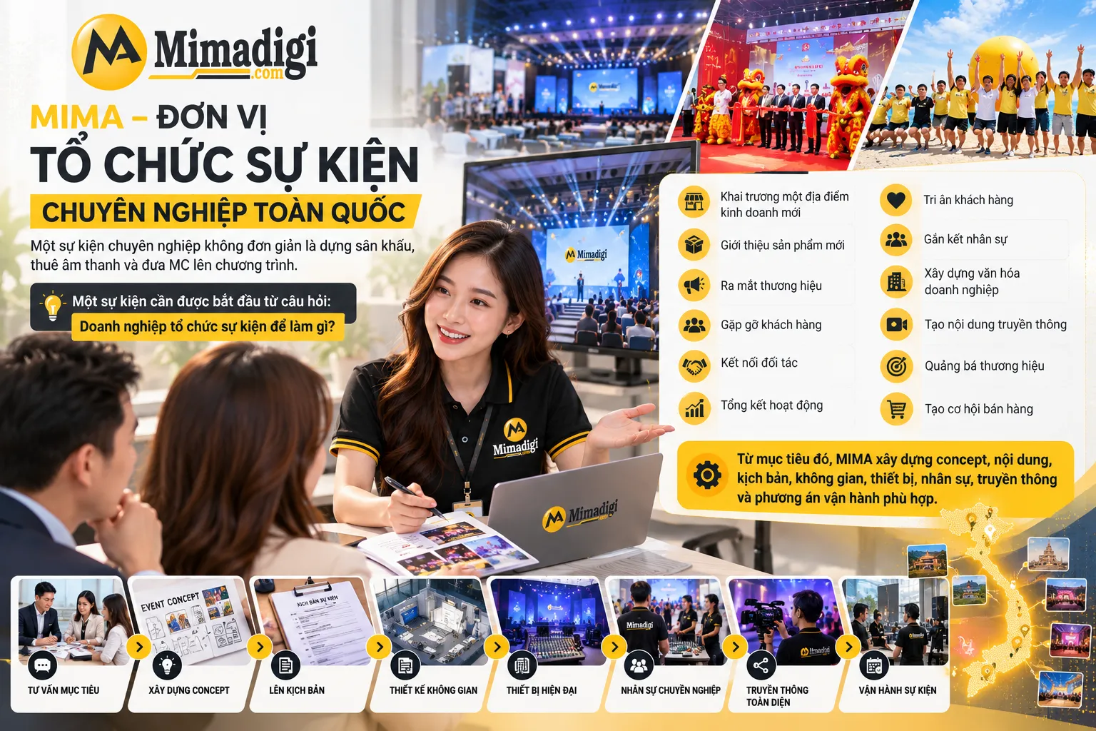 Tư vấn tổ chức sự kiện việt nam