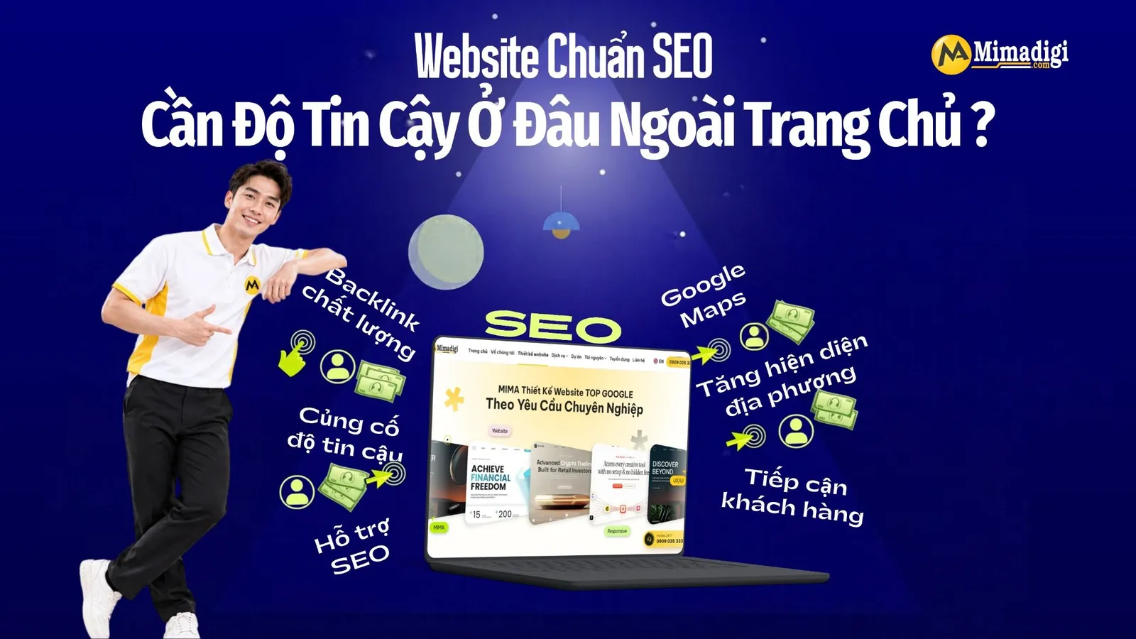 Xây dựng độ tin cậy cho website chuẩn SEO thông qua backlink chất lượng, Google Maps và hồ sơ năng lực doanh nghiệp