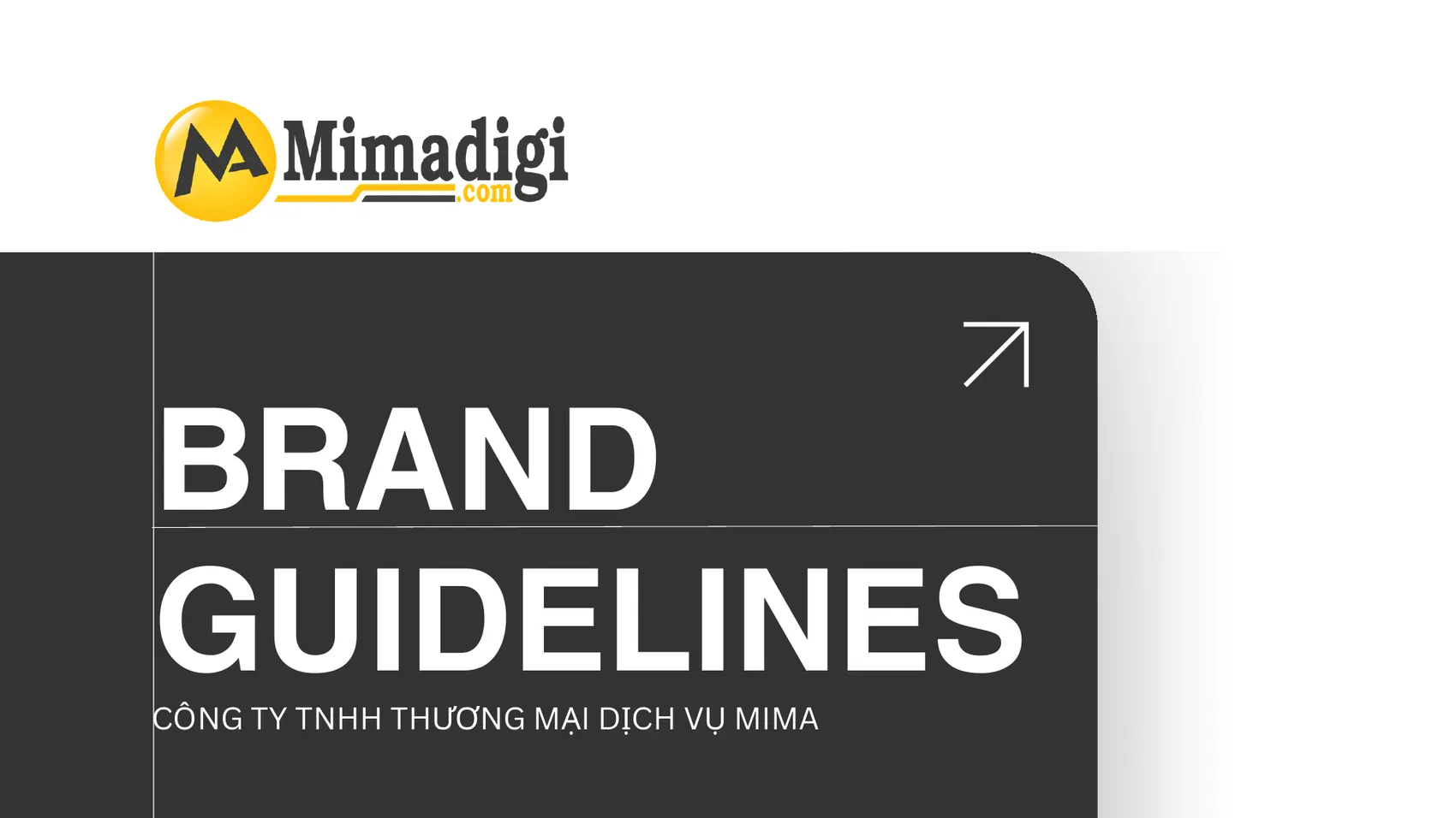 Bộ nhận diện thương hiệu MIMA — trang 1