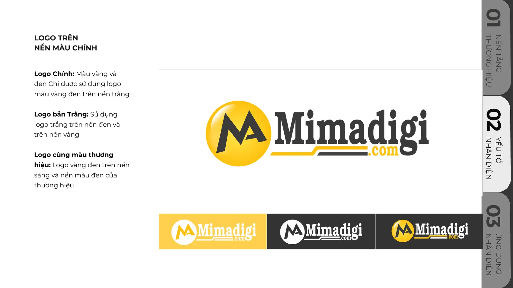 Bộ nhận diện thương hiệu MIMA — trang 15