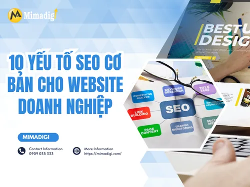 10 yếu tố SEO cơ bản cho website doanh nghiệp