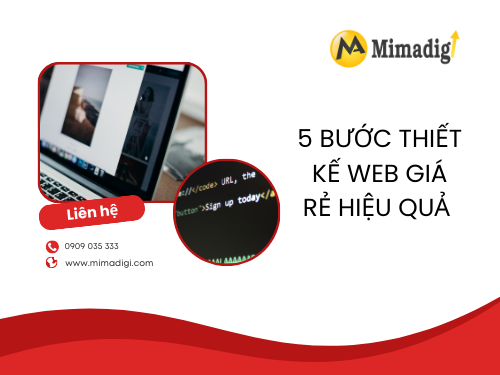 5 bước thiết kế web giá rẻ hiệu quả